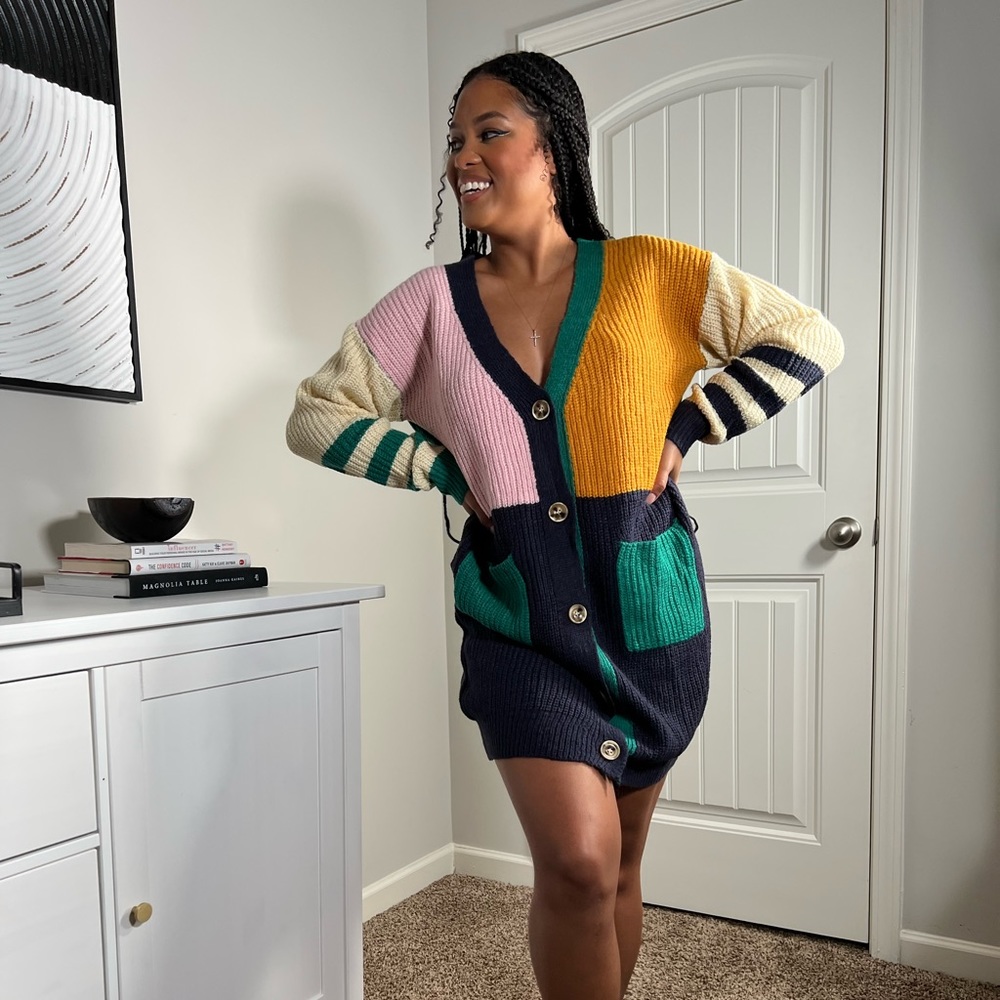 LILLY’S KLOSET 90s oversized cardigan